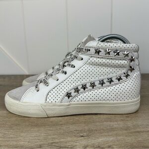 Vintage Havana Gadol High Top‎ White/Green Size 6.5